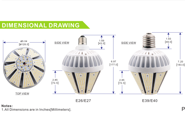 80 Watt Corn Light Bulb Equivalent 250w Hps Lamps 8.png
